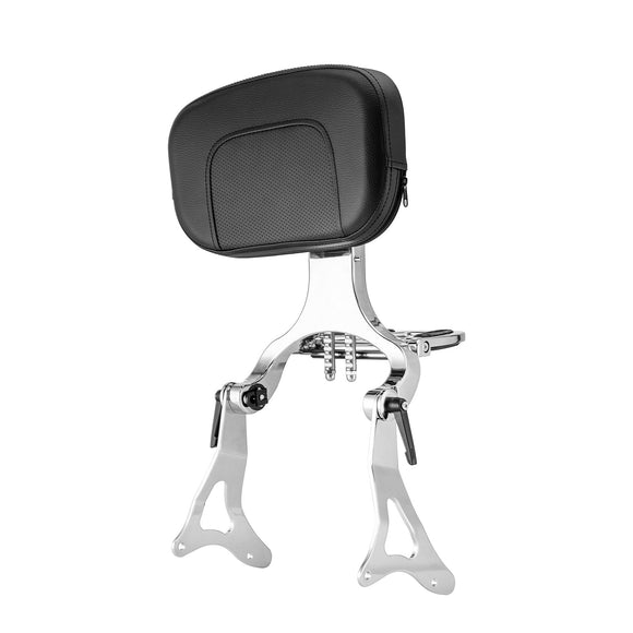 2014 - 2024 Harley Touring Steel & Aluminum Passenger Driver Backrest Multi - Purpose Adjustable Backrest - Mofun - 90302161