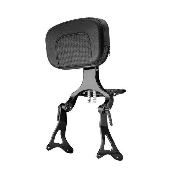 2014 - 2024 Harley Touring Steel & Aluminum Passenger Driver Backrest Multi - Purpose Adjustable Backrest - Mofun - 90302162