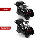 2014 - 2024 Harley Touring Steel & Aluminum Passenger Driver Backrest Multi - Purpose Adjustable Backrest - Mofun - 90302161