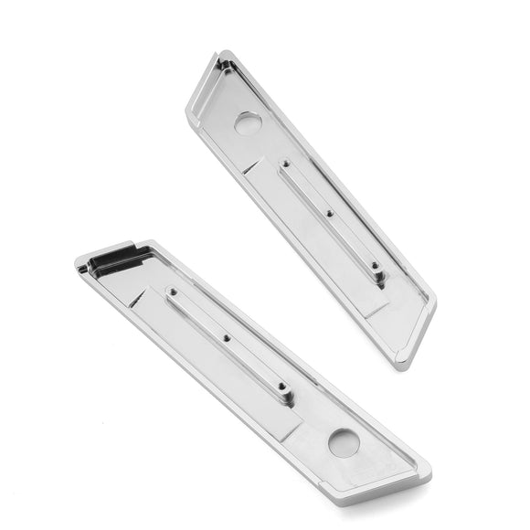 2014 - 2024 Harley Touring Streamlined Pattern Design Aluminum Saddlebag Latch Cover - Mofun - 90705011