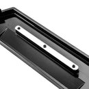 2014 - 2024 Street Glide FLHX CVO Limited FLHTKSE Black Aluminum Saddlebag Latch Cover | Horizontal Stripes - Mofun - 90705014