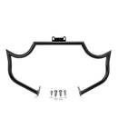 2014 - 2025 Indian Chieftain Springfield Roadmaster Gloss Black Mustache - sharp Front Engine Guard Crash Bar - Mofun - 90201088