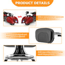 2014 - 2025 Indian Hard Saddlebag Models Multi - Purpose Adjustable Passenger Driver Backrest - Mofun - 90302144