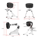 2014 - 2025 Indian Hard Saddlebag Models Multi - Purpose Adjustable Passenger Driver Backrest - Mofun - 90302144