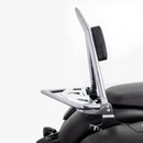 2014 - 2025 Indian Roadmaster/Chieftain/Pursuit/Challenger/Springfield/Vintage Chrome 23" Passenger Backrest Sissy Bar w/ Luggage Rack - Mofun - 90302193