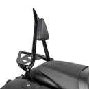 2014 - 2025 Indian Roadmaster/Chieftain/Pursuit/Challenger/Springfield/Vintage Gloss Black 23" Passenger Backrest Sissy Bar w/ Luggage Rack - Mofun - 90302194