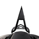 2014 - 2025 Indian Roadmaster/Chieftain/Pursuit/Challenger/Springfield/Vintage Gloss Black 23" Passenger Backrest Sissy Bar w/ Luggage Rack - Mofun - 90302194