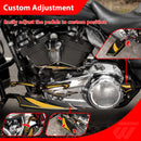 2014 - 2026 Harley Touring Models Motorcycle Brake Shifter Levers Diamond Armor Floorboards Kit - Mofun - 90409002