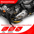 2014 - 2026 Harley Touring Models Motorcycle Brake Shifter Levers Diamond Armor Floorboards Kit - Mofun - 90409002
