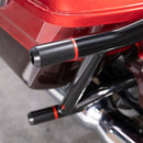 2014+ Harley Street Glide Electra Glide Black Steel Rear SaddleBag Guards Crash Bar - Mofun - 90202027