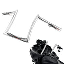 2015 - 2023 Harley Touring Road Glide Chrome 12" Pre - Wired Handlebar Bagger - sharp Bar - Mofun - 90101601