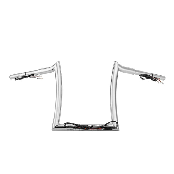 2015 - 2023 Harley Touring Road Glide Chrome 12" Pre - Wired Handlebar Bagger - sharp Bar - Mofun - 90101601