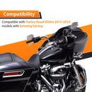 2015 - 2023 Harley Touring Road Glide Chrome 12" Pre - Wired Handlebar Bagger - sharp Bar - Mofun - 90101601