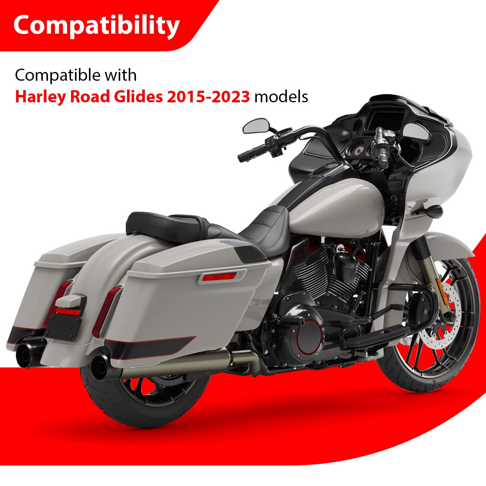 2015 - 2023 Harley Touring Road Glides Gloss Black 12