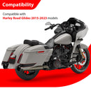 2015 - 2023 Harley Touring Road Glides Gloss Black 12" Pre - wired Monkey Bagger Bar Handlebar - Mofun - 90101612