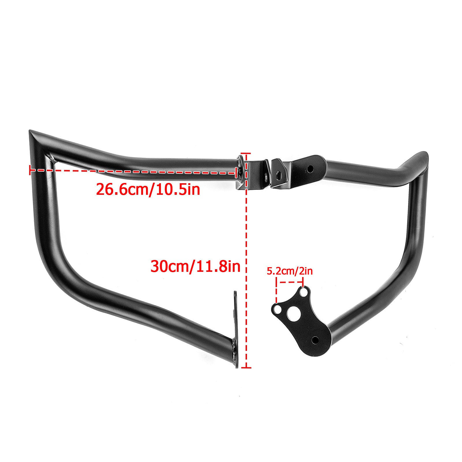 2015 - 2024 Indian Scout Bobber/Sixty/Rogue Front Highway Engine Guard Crash Bar, Sharp Angle - Mofun - 90201091