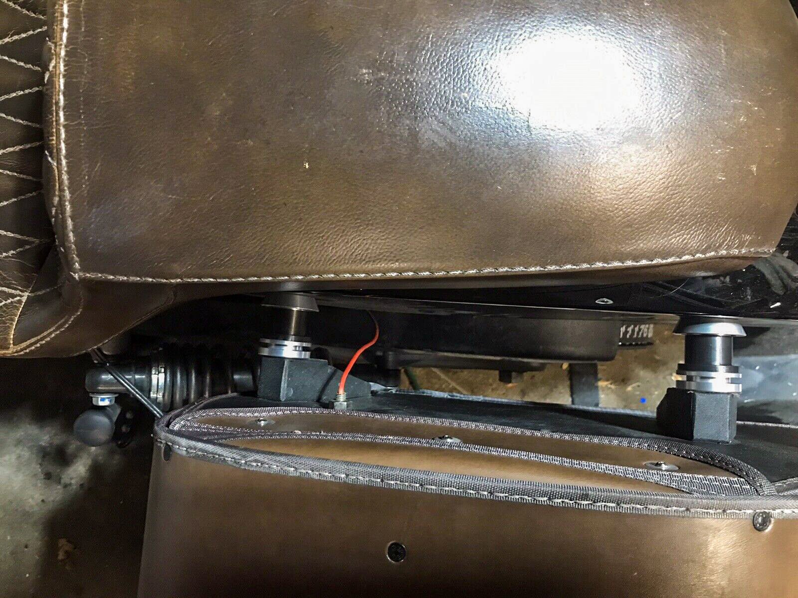 2015 - 2024 Indian Scout Detachable Saddlebags Sissy Bar Backrest Mount Spools Kit - Mofun - HD072