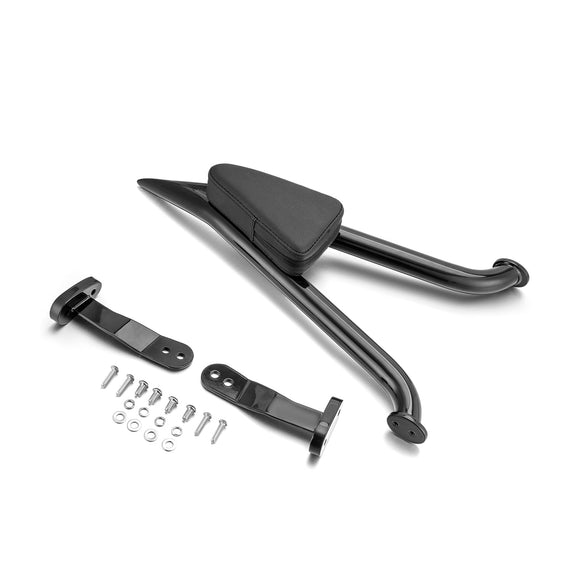 2015 - 2025 Harley FLTR FreeWheeler & 2023 - 2025 Road Glide 3 FLTRT Models Gloss Black 24.5" Passenger Backrest Sissy Bar - Mofun - 90302190