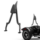 2015 - 2025 Harley FLTR FreeWheeler & 2023 - 2025 Road Glide 3 FLTRT Models Gloss Black 24.5" Passenger Backrest Sissy Bar - Mofun - 90302190