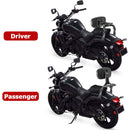 2015 - 2025 Kawasaki Vulcan S 650 & 2017 - 2025 Vulcan S EN650 Matte Black Multi Purpose Adjustable Passenger Driver Backrest - Mofun - 90302164