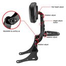 2015 - 2025 Kawasaki Vulcan S 650 & 2017 - 2025 Vulcan S EN650 Matte Black Multi Purpose Adjustable Passenger Driver Backrest - Mofun - 90302164