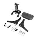 2015 - 2025 Kawasaki Vulcan S 650 & 2017 - 2025 Vulcan S EN650 Matte Black Multi Purpose Adjustable Passenger Driver Backrest - Mofun - 90302164