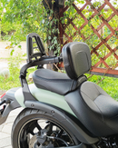 2015 - 2026 Kawasaki Vulcan S 650 & 2017 - 2026 Vulcan S EN650 Matte Black Multi Purpose Adjustable Passenger Driver Backrest - Mofun - 90302164