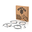 2017 - 2020 Haley Touring w/ABS Models TBW&Clutch line&Front Brake Line Kit (for 12" - 14" Handlebar) - Mofun - 90109005