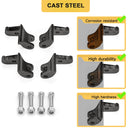 2017 - 2024 Harley Touring Road King Street Glide Steel Driver Floorboard Relocation Brackets - Mofun - 90420012