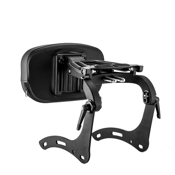 2017 - 2025 Honda Rebel 300 500 Matte Black Multi - function Foldable Adjustable Backrest - Mofun - 90302167