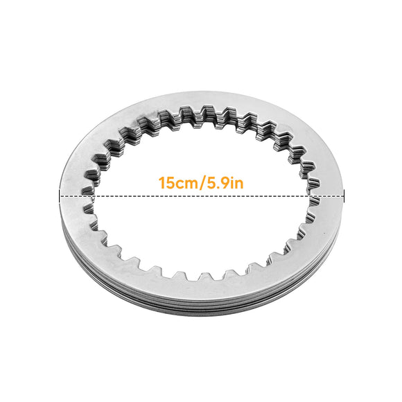 2017 - 2025 Harley FL Touring Models & 2018 - 2025 Harley Softails Models Clutch Steel Plate & Clutch Friction Plates Kit - Mofun - 90507006