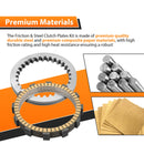 2017 - 2025 Harley FL Touring Models & 2018 - 2025 Harley Softails Models Clutch Steel Plate & Clutch Friction Plates Kit - Mofun - 90507006
