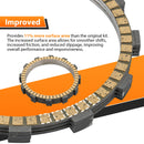 2017 - 2025 Harley FL Touring Models & 2018 - 2025 Harley Softails Models Clutch Steel Plate & Clutch Friction Plates Kit - Mofun - 90507006