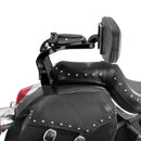 2006 - 2025 Kawasaki Vulcan 900 Matte Black Multi - Function Adjustable Foldable Backrest - Mofun - 90302166