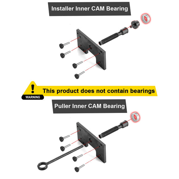 2017 - 2026 Harley Milwaukee Eight Engines Camshaft Needle Bearing Inner Cam Bearing Installer & Puller - Mofun - 90901024