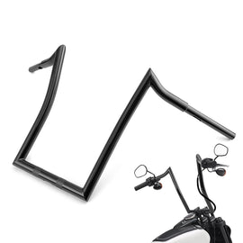 2018 - 2023 Harley Softail Fat Bob FXFB/S Breakout FXBR/S Gloss Black 1.25" Clamp 15.5" Rise APE Hanger Bar - Sharp Handlebar - Mofun - 90101474