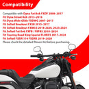 2018 - 2023 Harley Softail Fat Bob FXFB/S Breakout FXBR/S Gloss Black 1.25" Clamp 15.5" Rise APE Hanger Bar - Sharp Handlebar - Mofun - 90101474