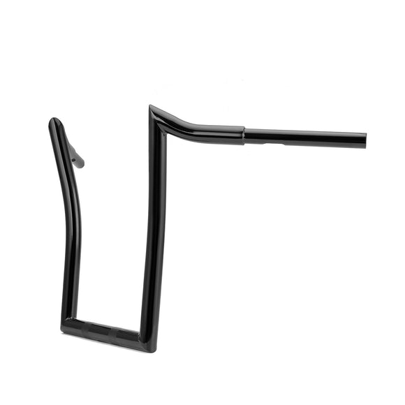 2018 - 2023 Harley Softail Fat Bob FXFB/S Breakout FXBR/S Gloss Black 1.25" Clamp 15.5" Rise APE Hanger Bar - Sharp Handlebar - Mofun - 90101474