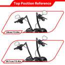 2018 - 2023 Harley Softail Fat Bob FXFB/S Breakout FXBR/S Gloss Black 1.25" Clamp 16" Rise APE Hanger Bar - Sharp Handlebar - Mofun - 90101474