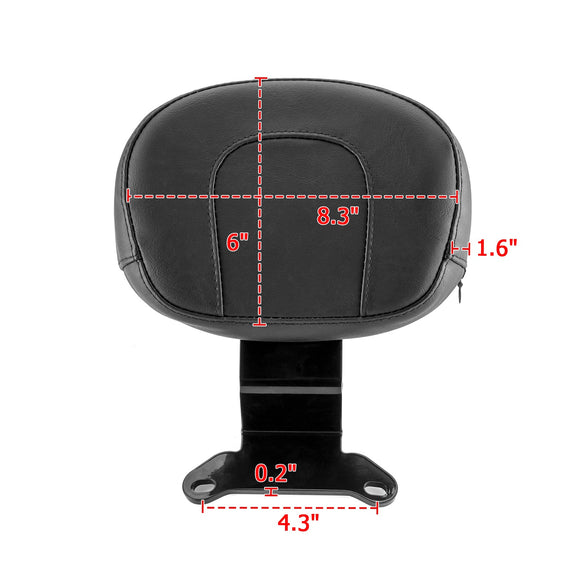 2018 - 2024 Harley Softail Breakout / 114 Metal Solid Steel Driver Backrest - Mofun - 90301017