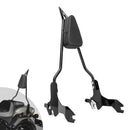 2018 - 2024 Harley Softail Fat Bob 114 FXFB FXFBS Gloss Black 24" Quick Detachable Passenger Sissy Bar Backrest - Mofun - 90302125