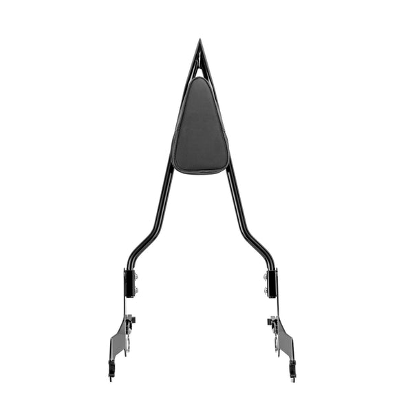 2018 - 2024 Harley Softail Fat Bob 114 FXFB FXFBS Gloss Black 24" Quick Detachable Passenger Sissy Bar Backrest - Mofun - 90302125