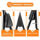 2018 - 2024 Harley Softail Fat Boy FLFB Breakout FXBR Gloss Black Quick Detachable Passenger Backrest Sissy Bar - Mofun - 90302122