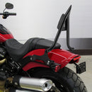 2018 - 2024 Harley Softail Fat Boy FLFB Breakout FXBR Gloss Black Quick Detachable Passenger Backrest Sissy Bar - Mofun - 90302122