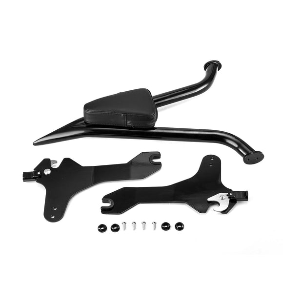 2018 - 2024 Harley Softail Fat Boy FLFB Breakout FXBR Gloss Black Quick Detachable Passenger Backrest Sissy Bar - Mofun - 90302122