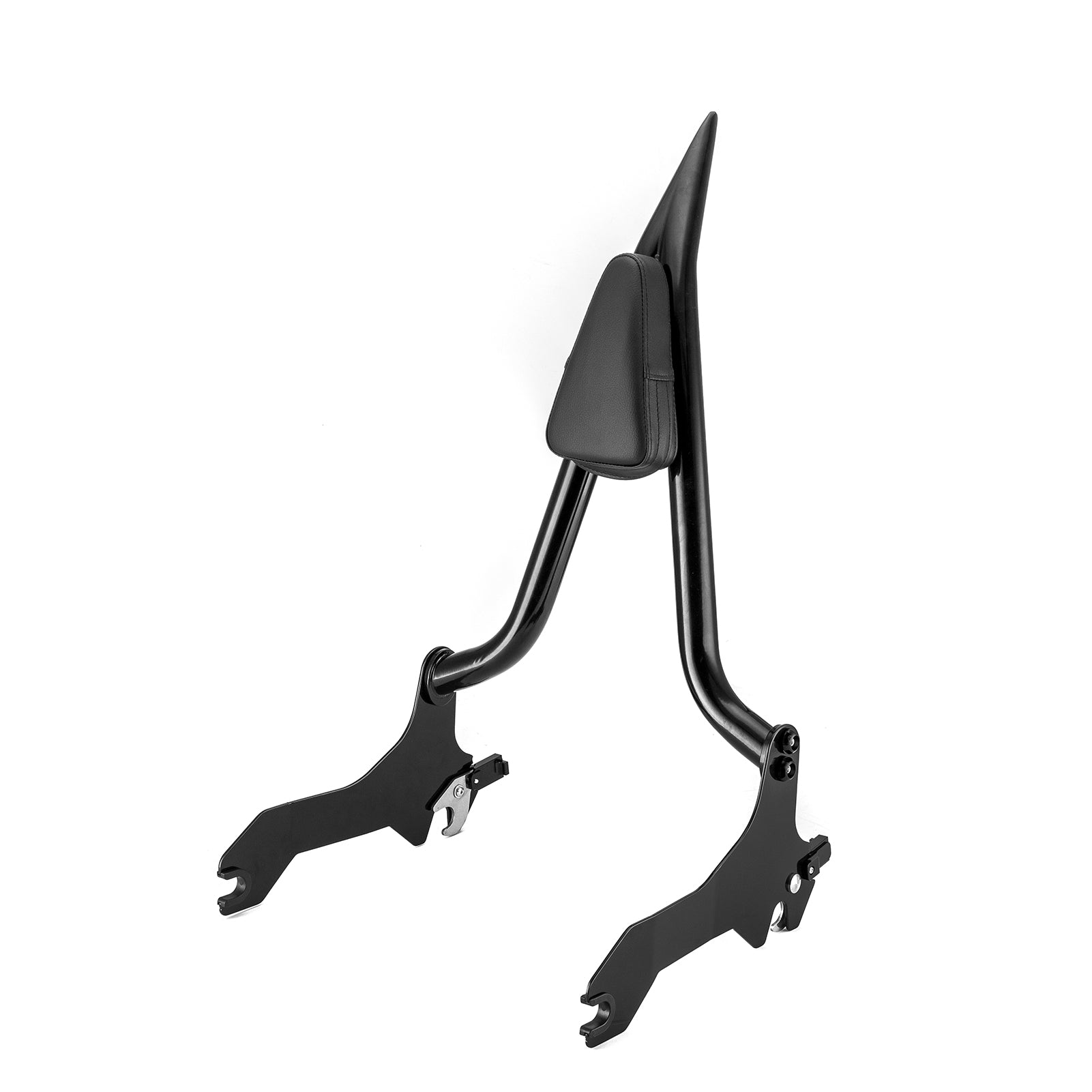 2018 - 2024 Harley Softail Fat Boy FLFB Breakout FXBR Gloss Black Quick Detachable Passenger Backrest Sissy Bar - Mofun - 90302122