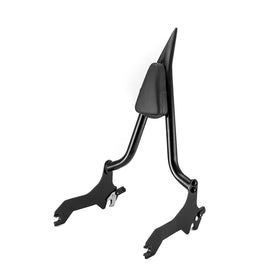 2018 - 2024 Harley Softail Fat Boy FLFB Breakout FXBR Gloss Black Quick Detachable Passenger Backrest Sissy Bar - Mofun - 90302122