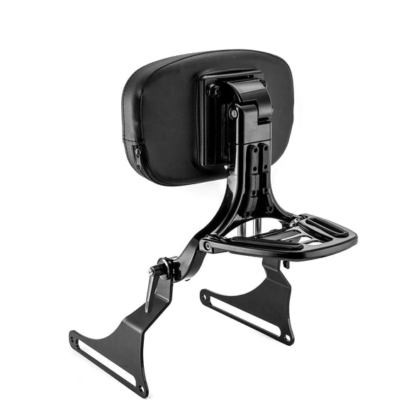 2018 - 2024 Harley Softail Fat Boy FLFB/S Breakout FXBR/S Gloss Black Multi - Purpose Adjustable Backrest - Mofun - 90302154