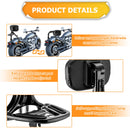 2018 - 2024 Harley Softail Fat Boy FLFB/S Breakout FXBR/S Gloss Black Multi - Purpose Adjustable Backrest - Mofun - 90302154
