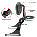 2018 - 2024 Harley Softail Fat Boy FLFB/S Breakout FXBR/S Gloss Black Multi - Purpose Adjustable Backrest - Mofun - 90302154